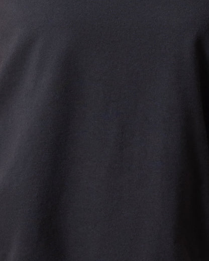 Cotton Crew Neck Nursing T-shirt | Black