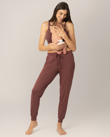 Ultralight Sleep & Lounge Jogger | Redwood