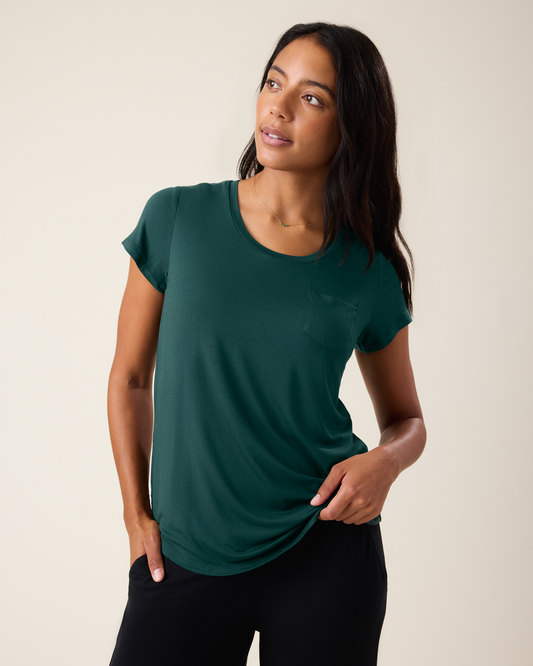 Everyday Maternity & Nursing T-shirt | Evergreen