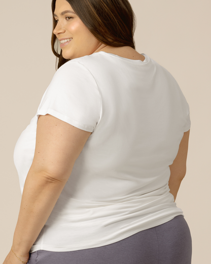 Everyday Maternity & Nursing T-shirt | White
