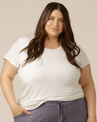 Everyday Maternity & Nursing T-shirt | White