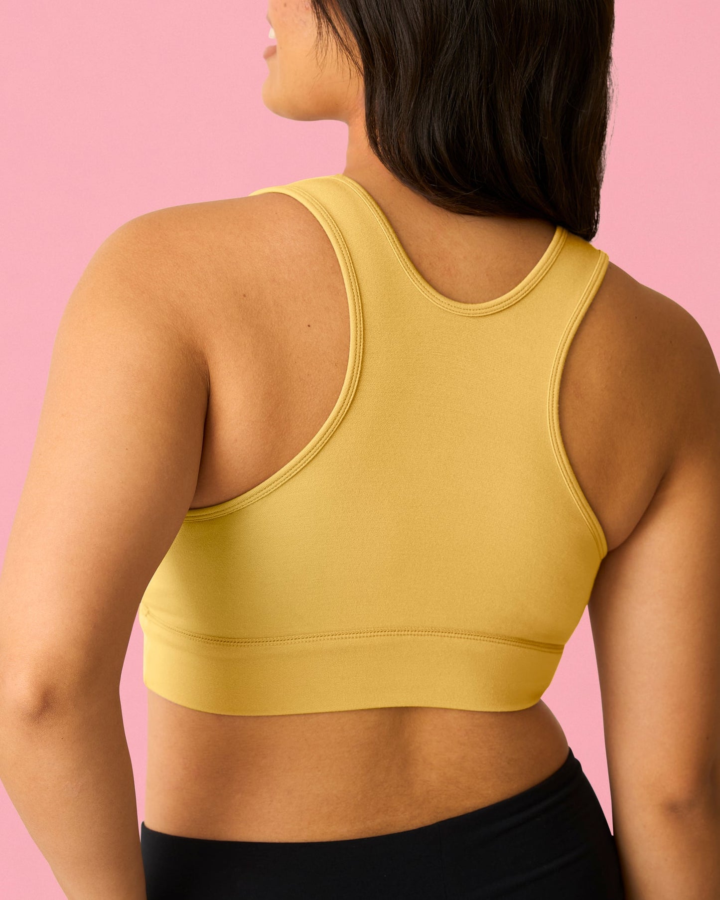 French Terry Racerback Nursing & Sleep Bra | Dandelion