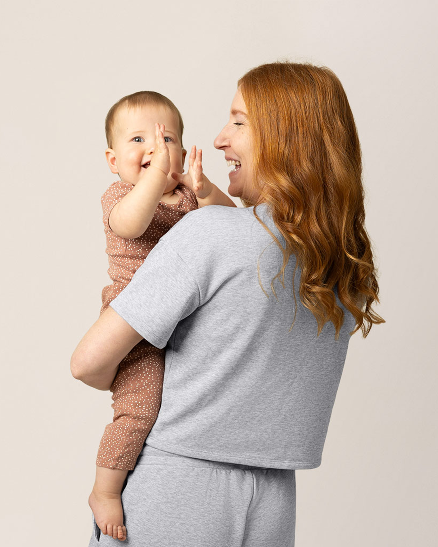 French Terry Nursing T-shirt | Grey Heather