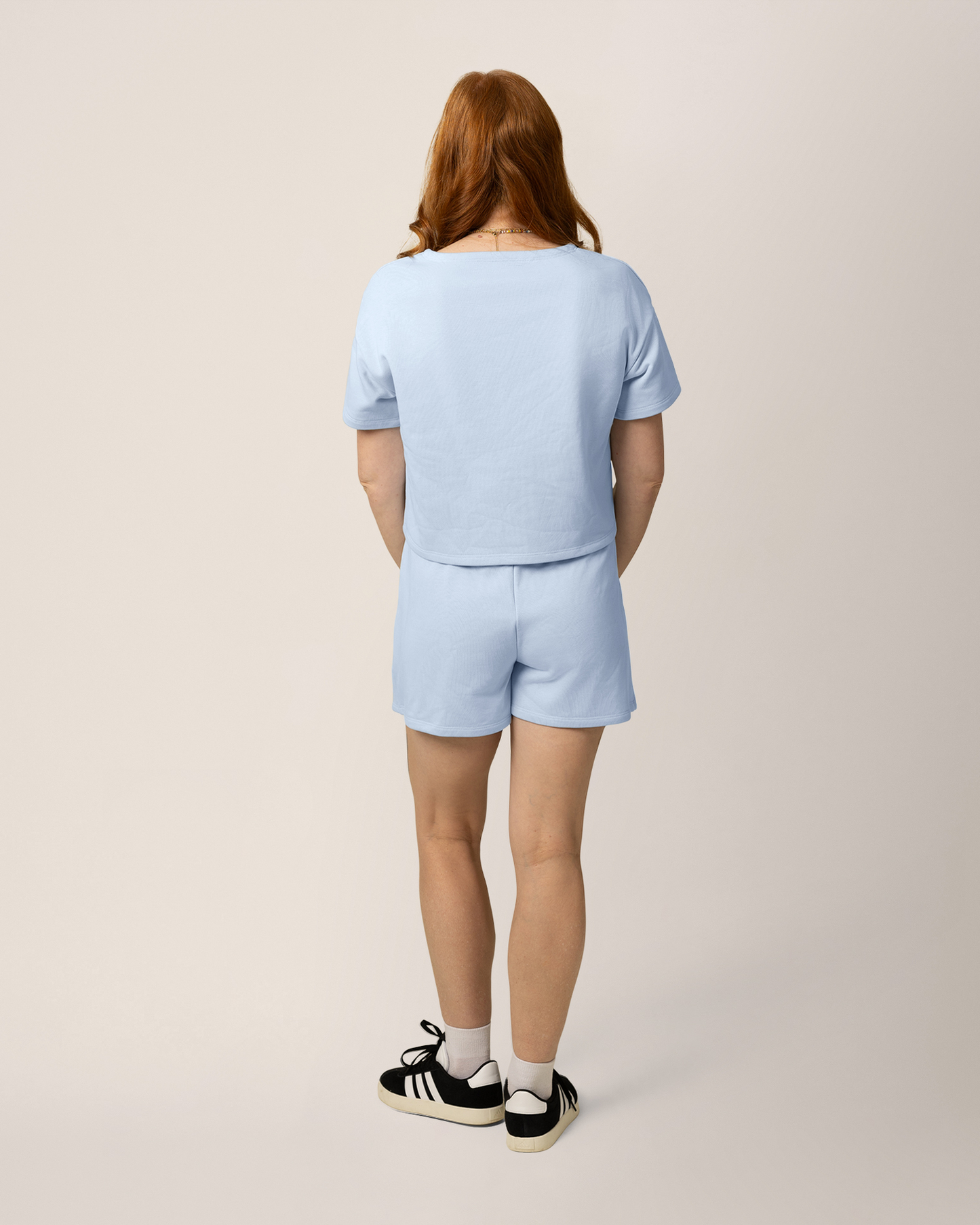 French Terry Nursing T-shirt | French Blue