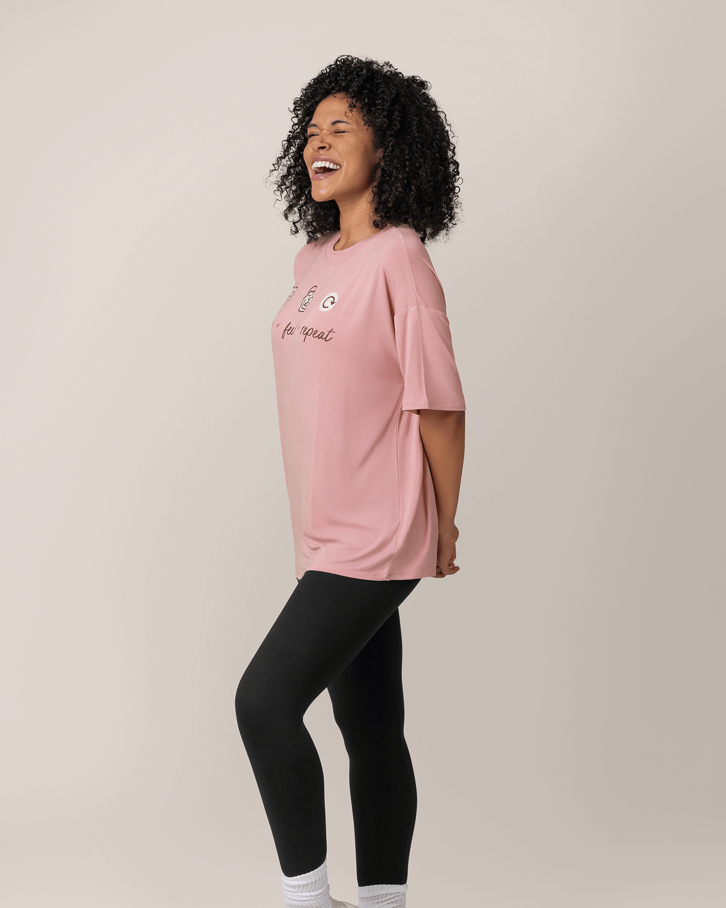 Oversized Graphic Tee | Love Feed Repeat
