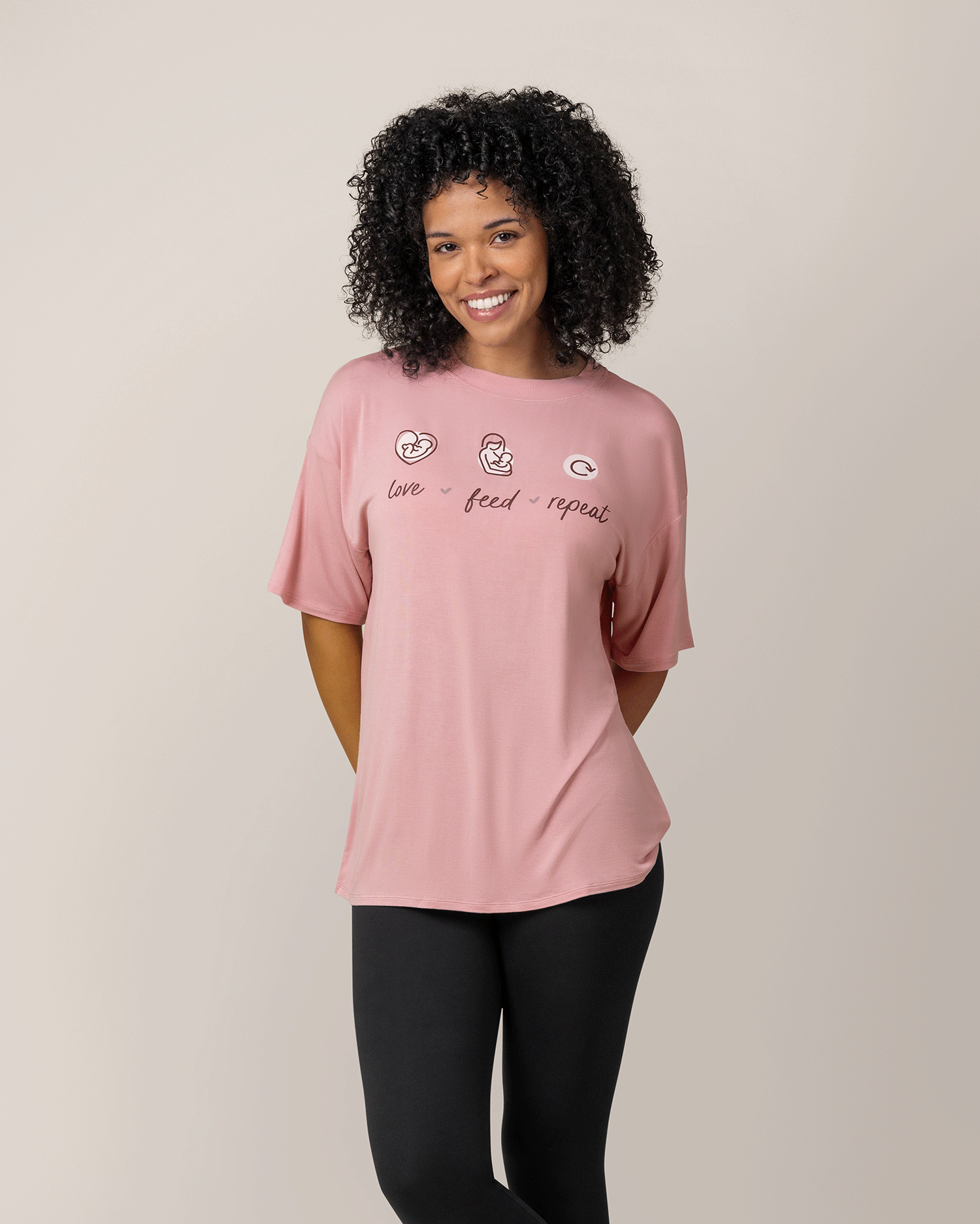 Oversized Graphic Tee | Love Feed Repeat