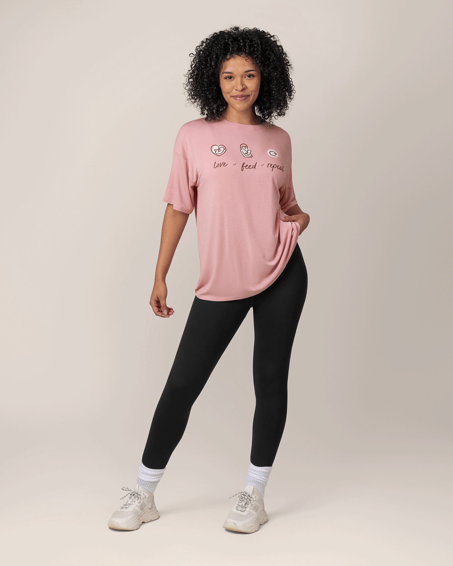 Oversized Graphic Tee | Love Feed Repeat