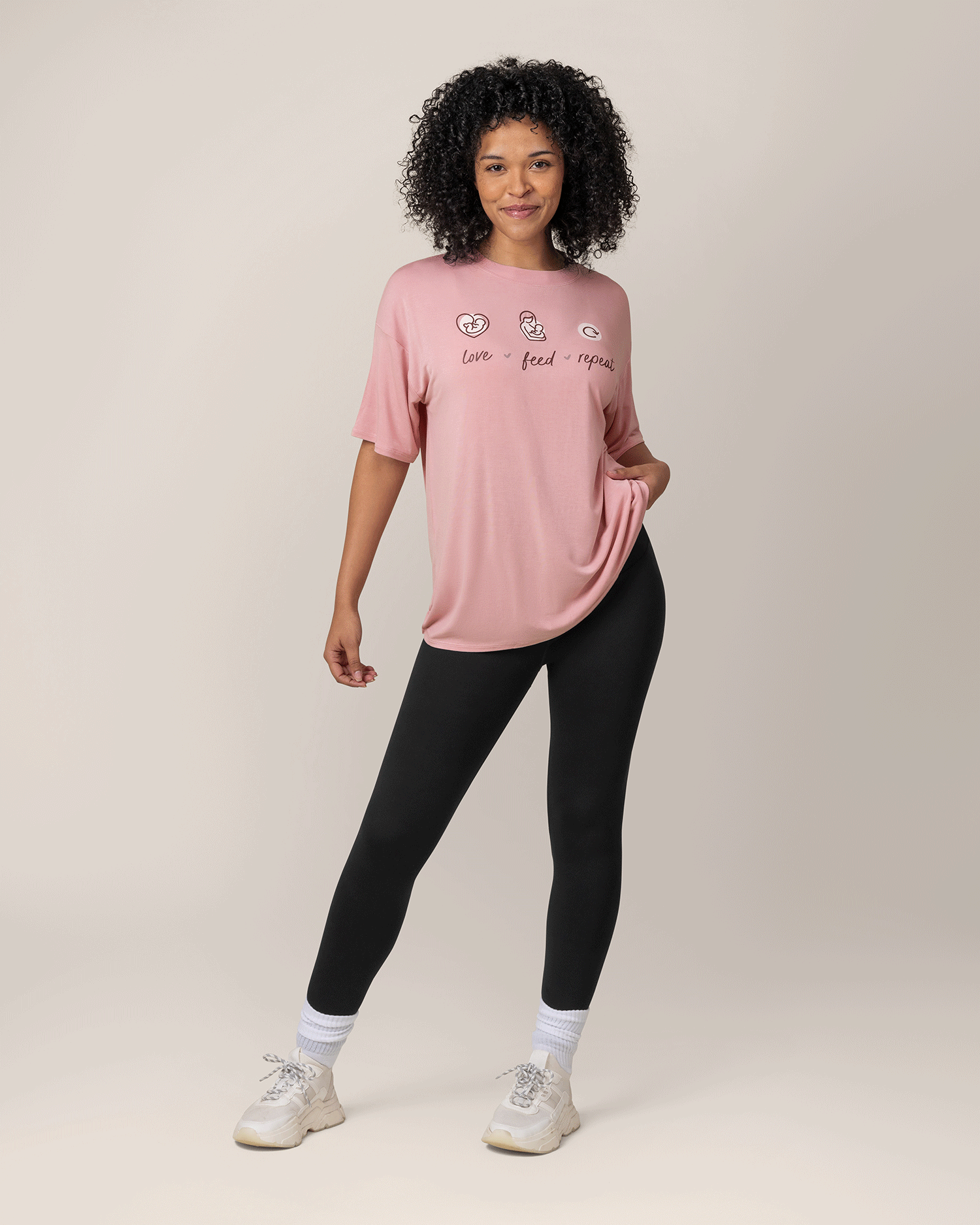 Oversized Graphic Tee | Love Feed Repeat