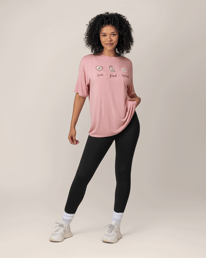Oversized Graphic Tee | Love Feed Repeat