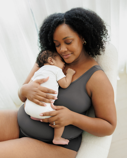 Grow with Me™ Maternity & Nursing Tank | Stormy Grey