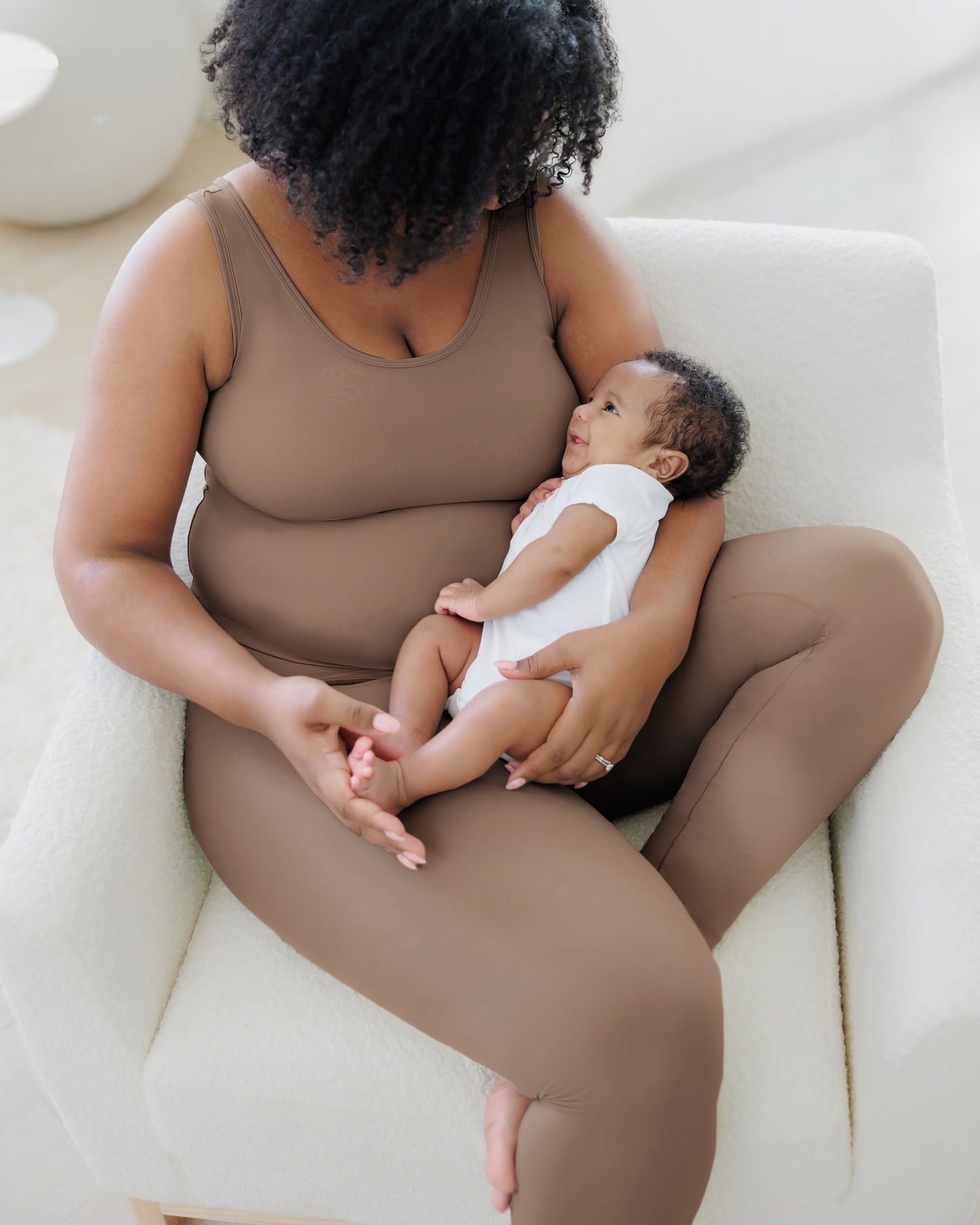 Grow with Me™ Maternity & Postpartum Legging | Taupe