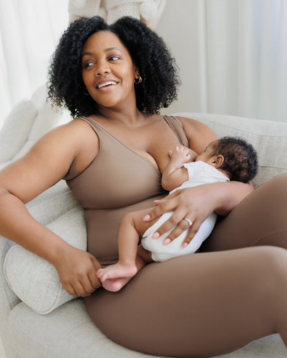 Grow with Me™ Maternity & Nursing Tank | Taupe