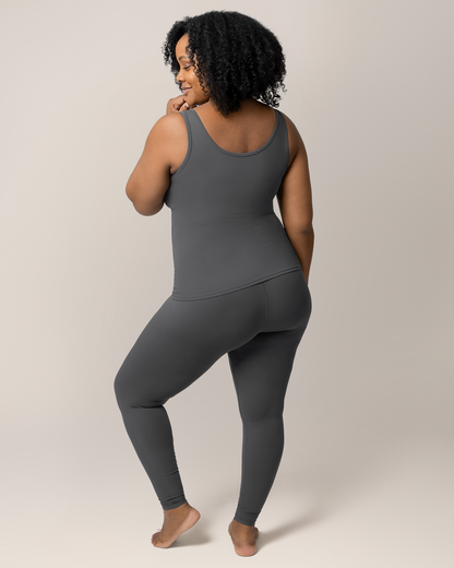 Grow with Me™ Maternity & Postpartum Legging | Stormy Grey