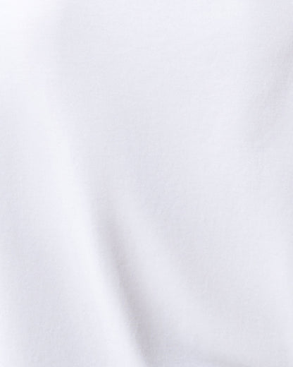 Pima Cotton Side Zip Maternity & Nursing T-shirt | White