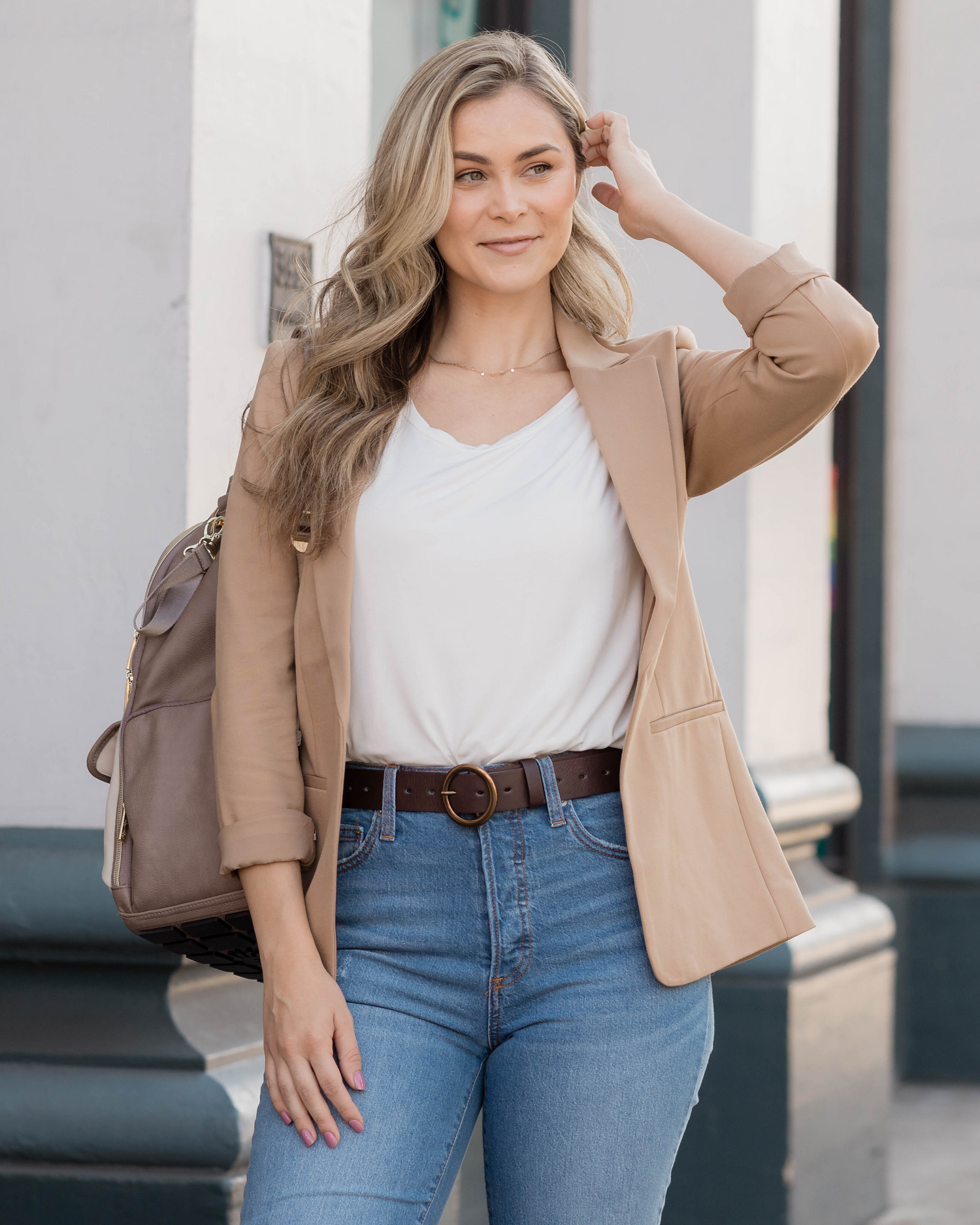 Everyday Maternity & Nursing T-shirt | White