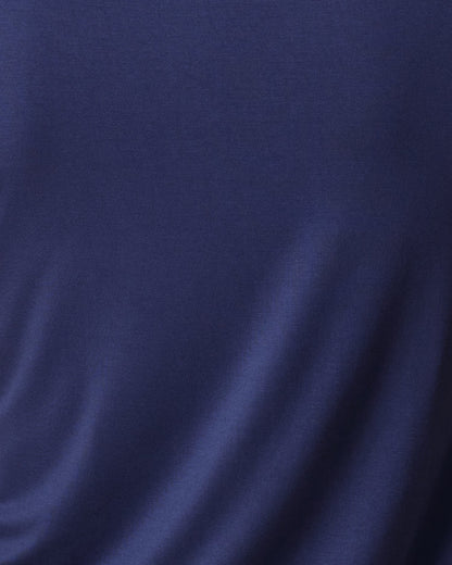 Asymmetrical Nursing T-shirt | Navy