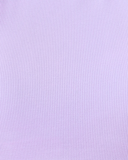Ribbed Bamboo Racerback Nursing Tank | Lavender