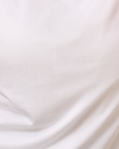 Modal Crew Neck Nursing T-shirt | White