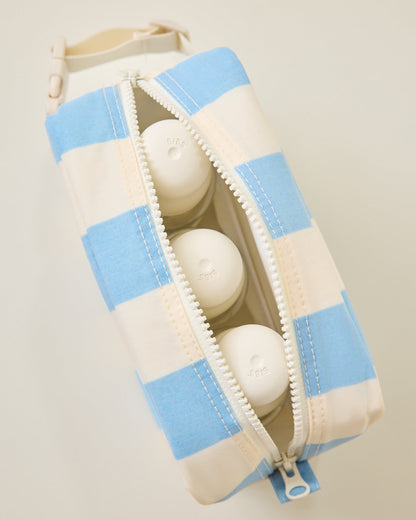 On the Go Bundle | Blue Wide Stripe