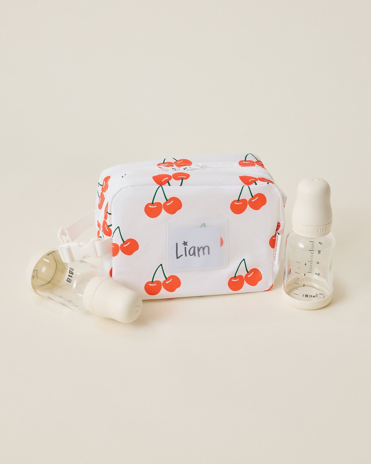 Mini Cooler Bag | White Cherries