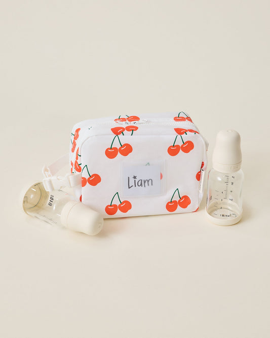 Mini Cooler Bag | White Cherries