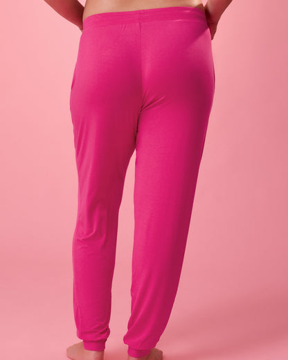 Ultralight Sleep & Lounge Jogger | Raspberry Pink
