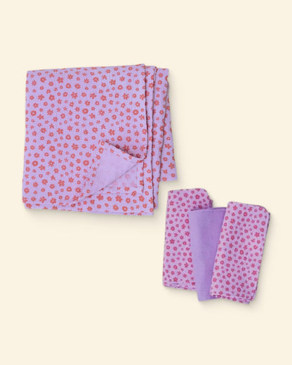 Must-Have Muslin Set | Lavender Cosmos