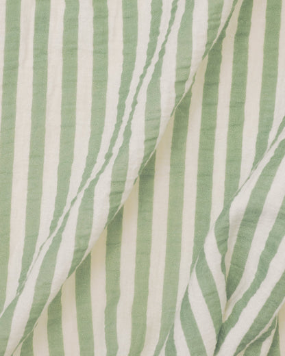 Must-Have Muslin Set | Sage Stripe