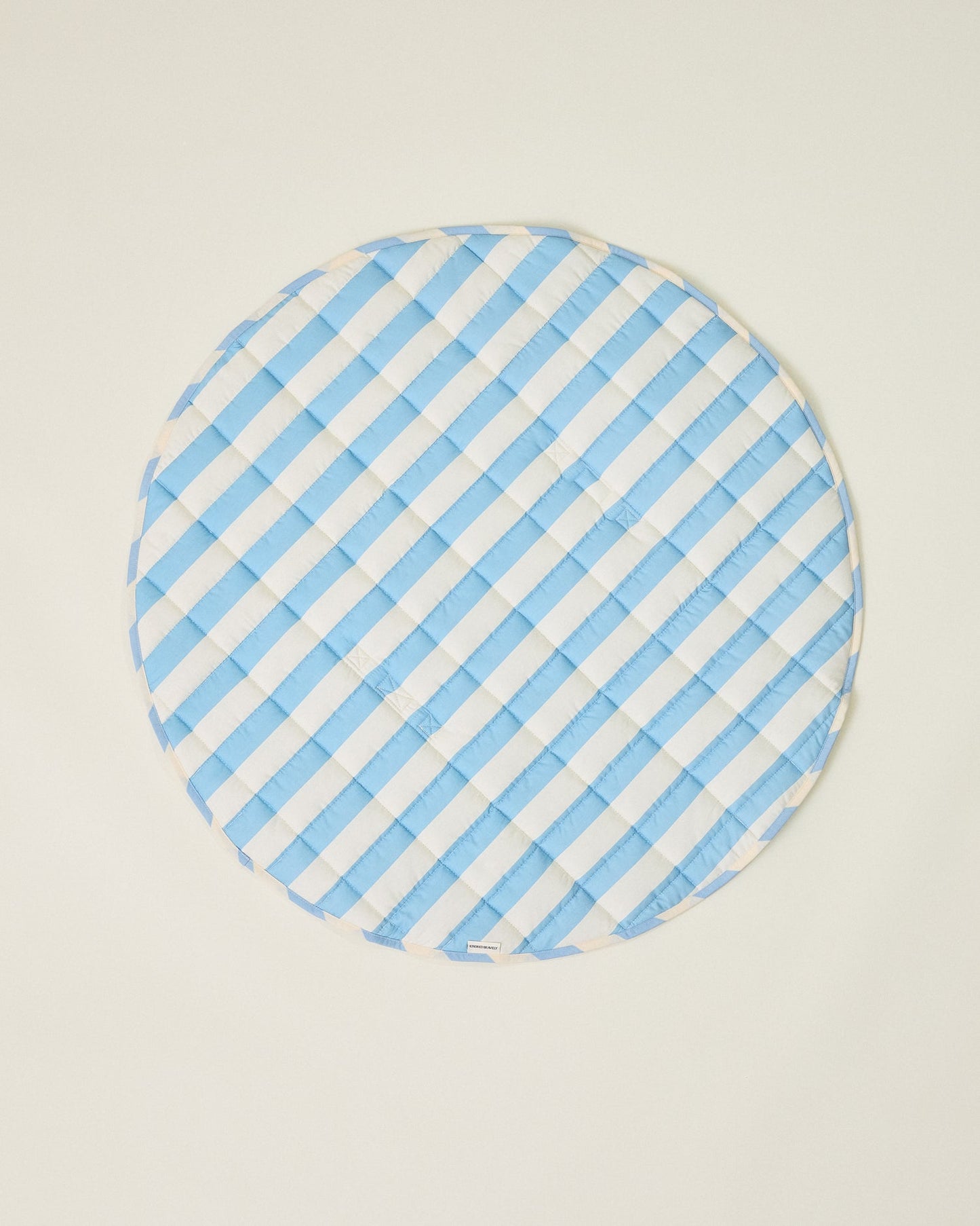 Inside/Outside Play Mat | Blue Wide Stripe