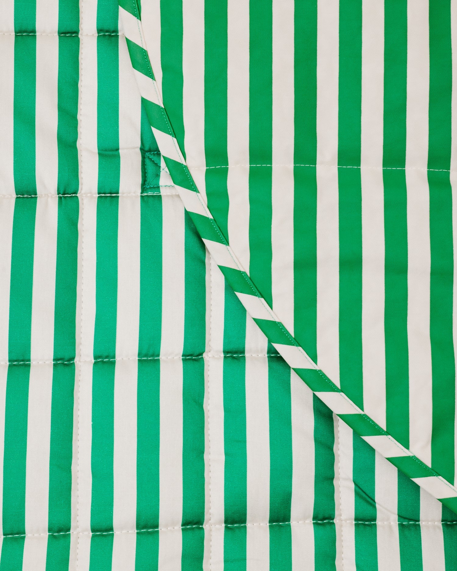 Inside/Outside Play Mat | Green Stripe