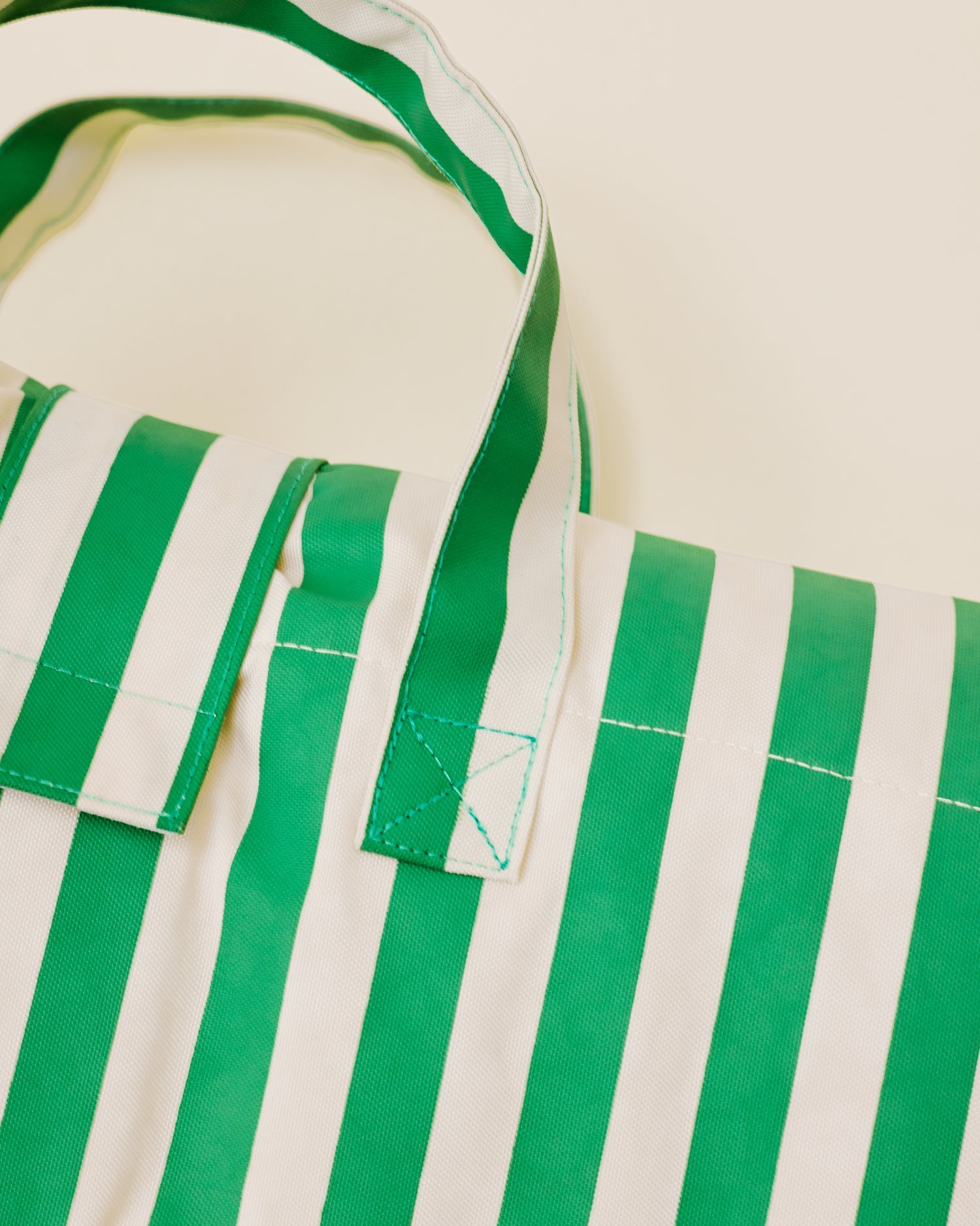 Inside/Outside Play Mat | Green Stripe