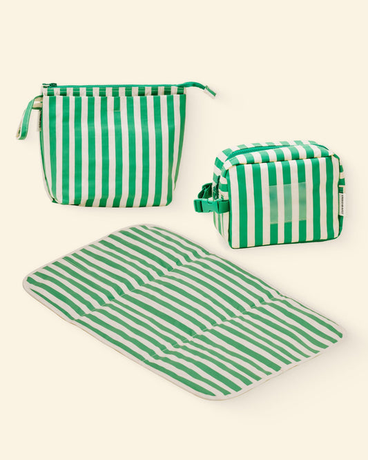 On the Go Mini Bundle | Green Stripe