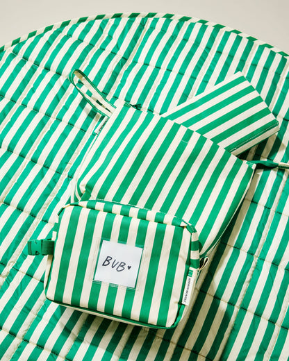 On the Go Bundle | Green Stripe