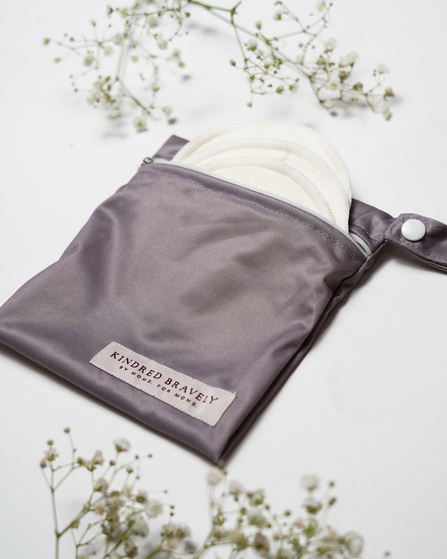 Organic Bamboo Reusable Nursing Pads | Ivory