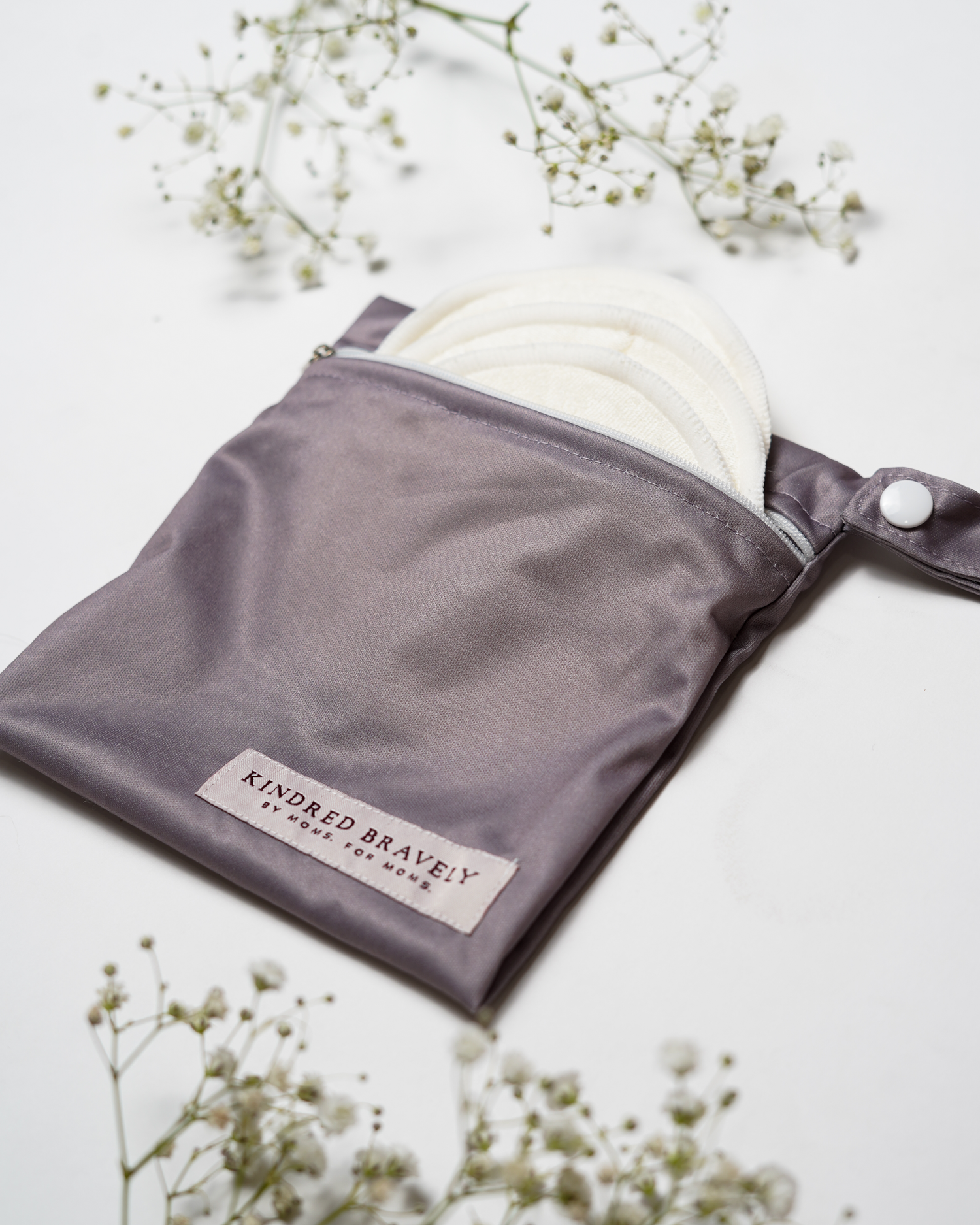 Organic Bamboo Reusable Nursing Pads | Ivory