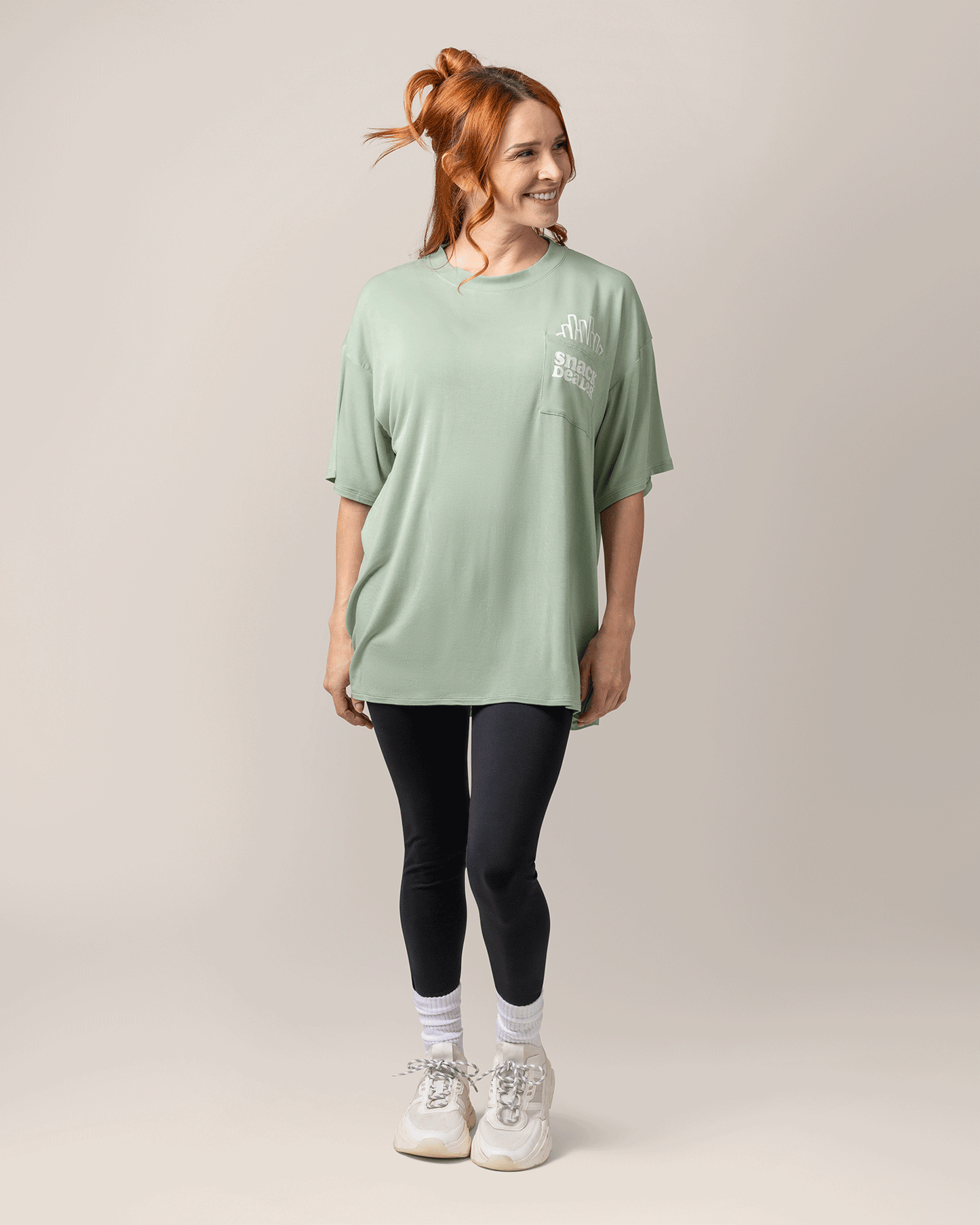 Oversized Graphic Tee | Snack Dealer