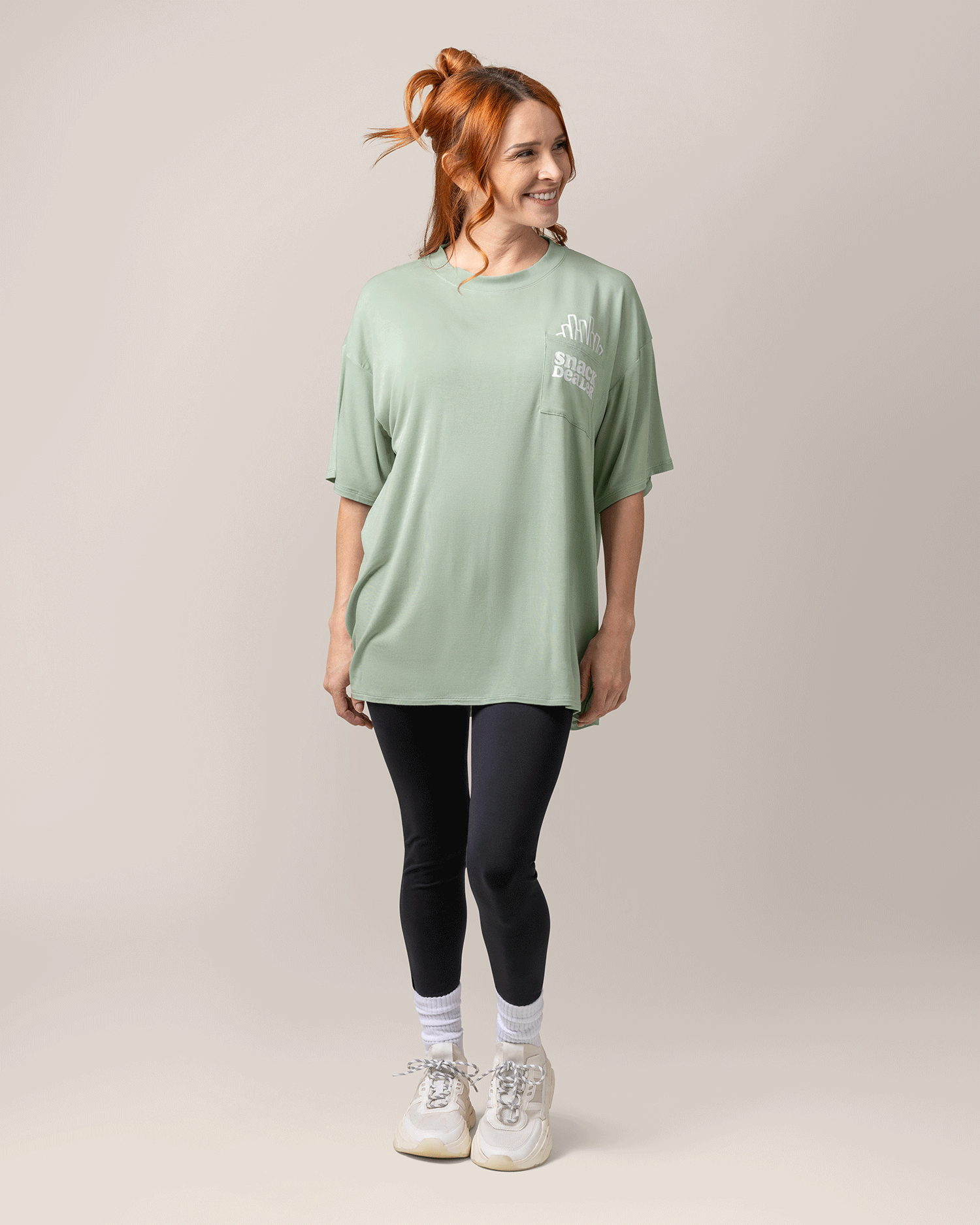 Oversized Graphic Tee | Snack Dealer