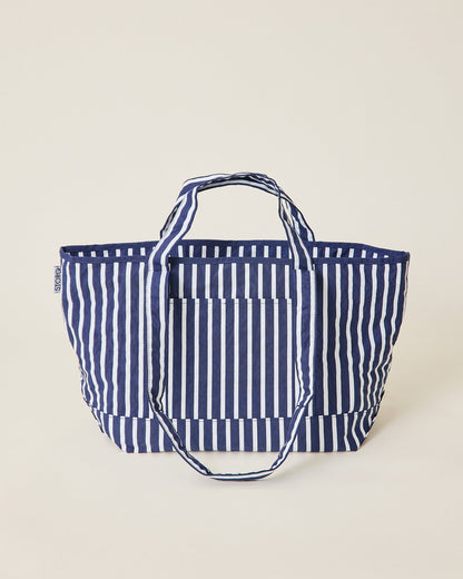 Packable Park Carryall | Navy Stripe