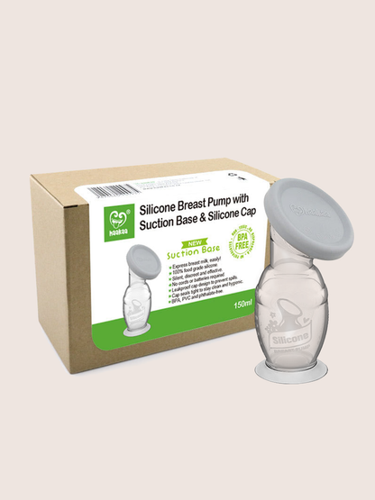 Haakaa - Gen 2 Silicone Pump with Silicon Lid 1 Set