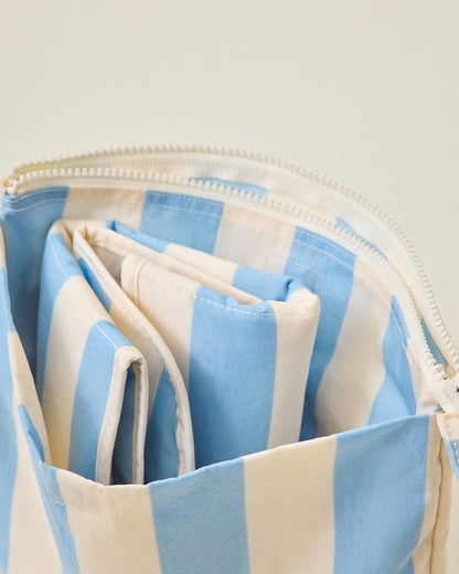 On the Go Mini Bundle | Blue Wide Stripe