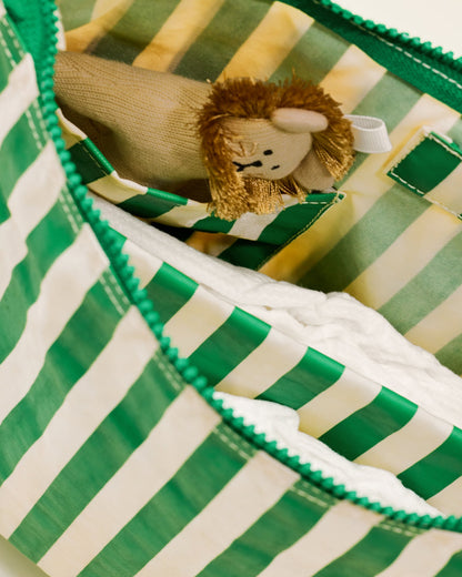 Quick Change Kit Bag | Green Stripe