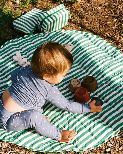 On the Go Bundle | Green Stripe