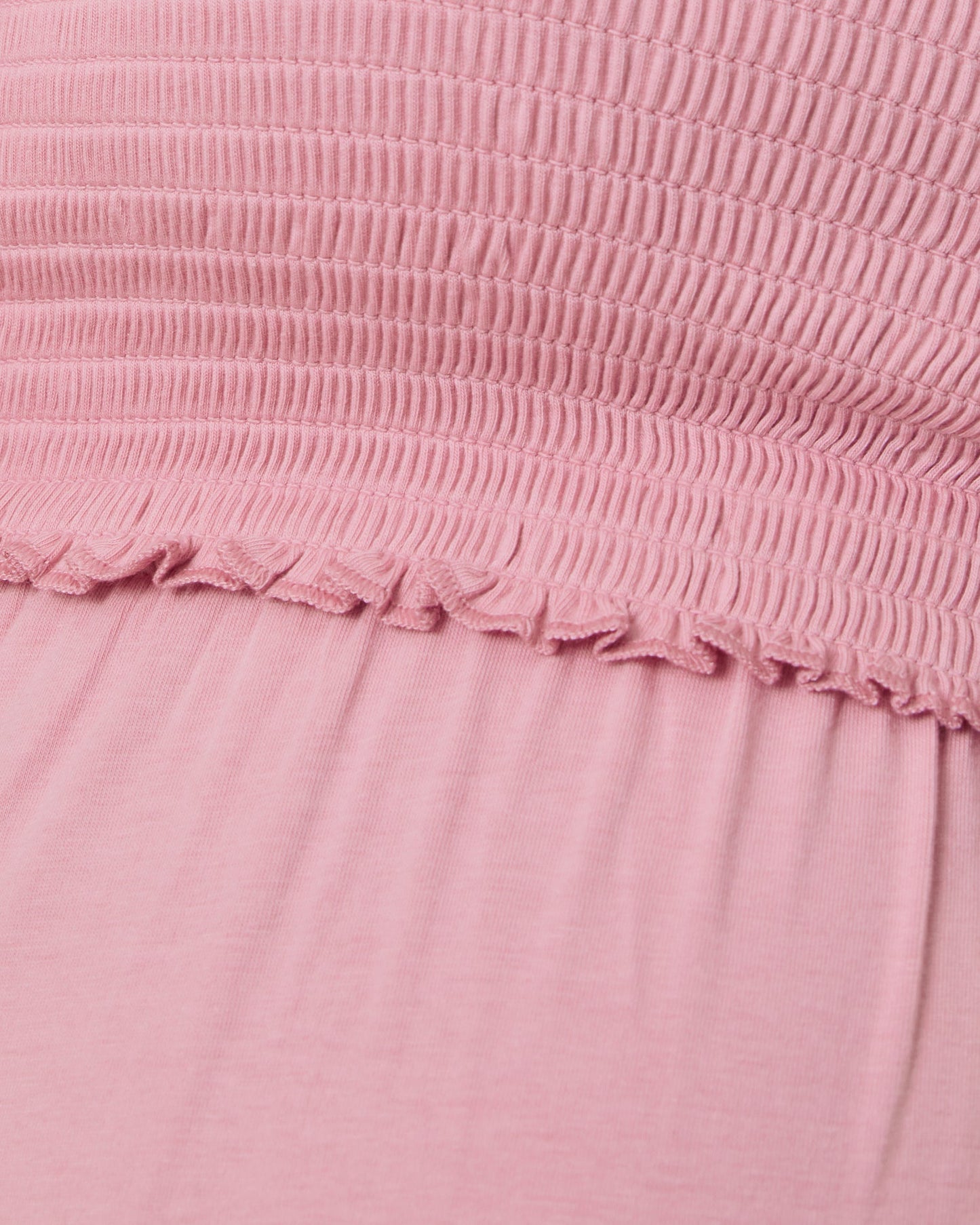 Sienna Smocked Maternity & Nursing Dress | Light Mauve