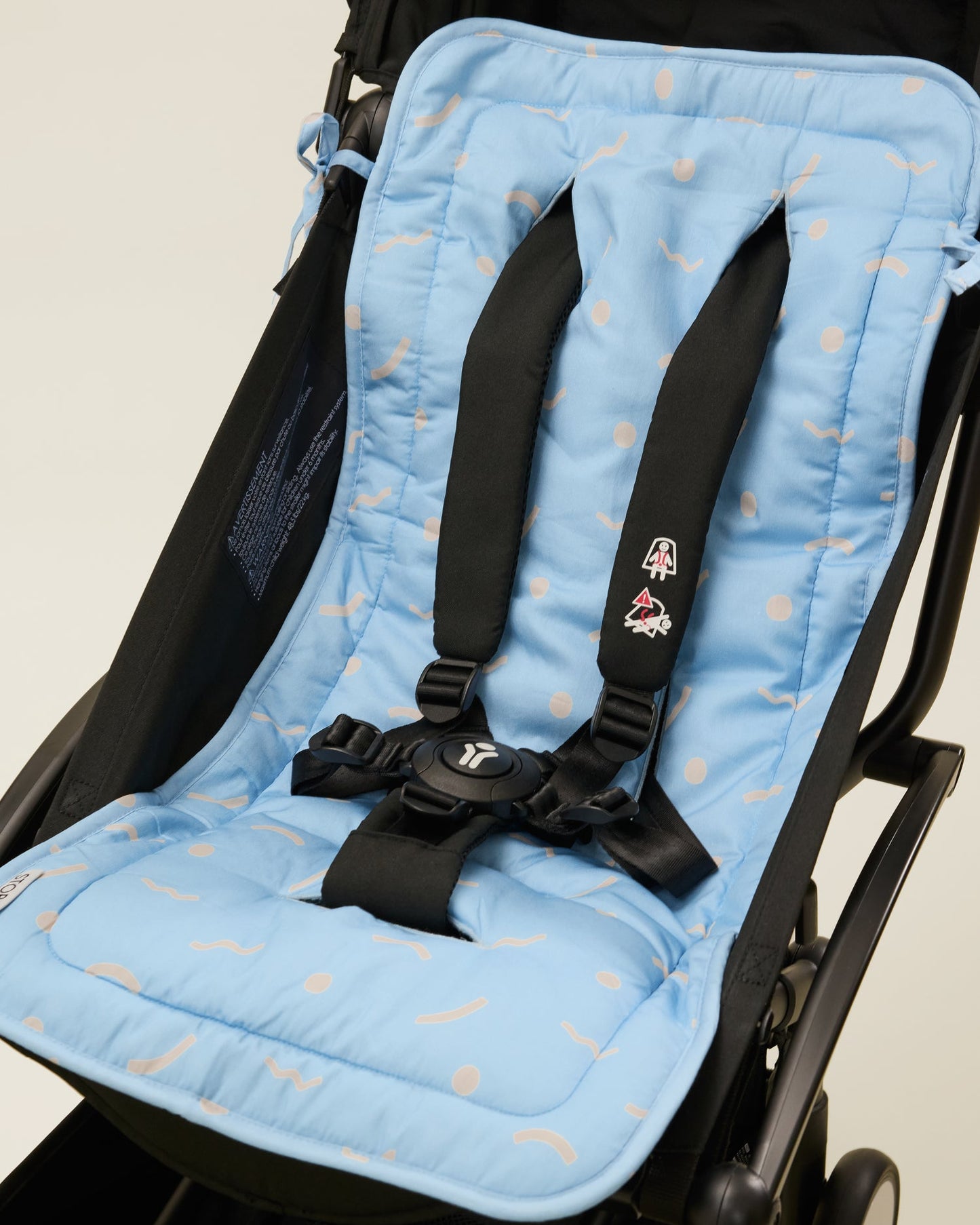 Stroller Party Seat Liner | Sky Squiggles