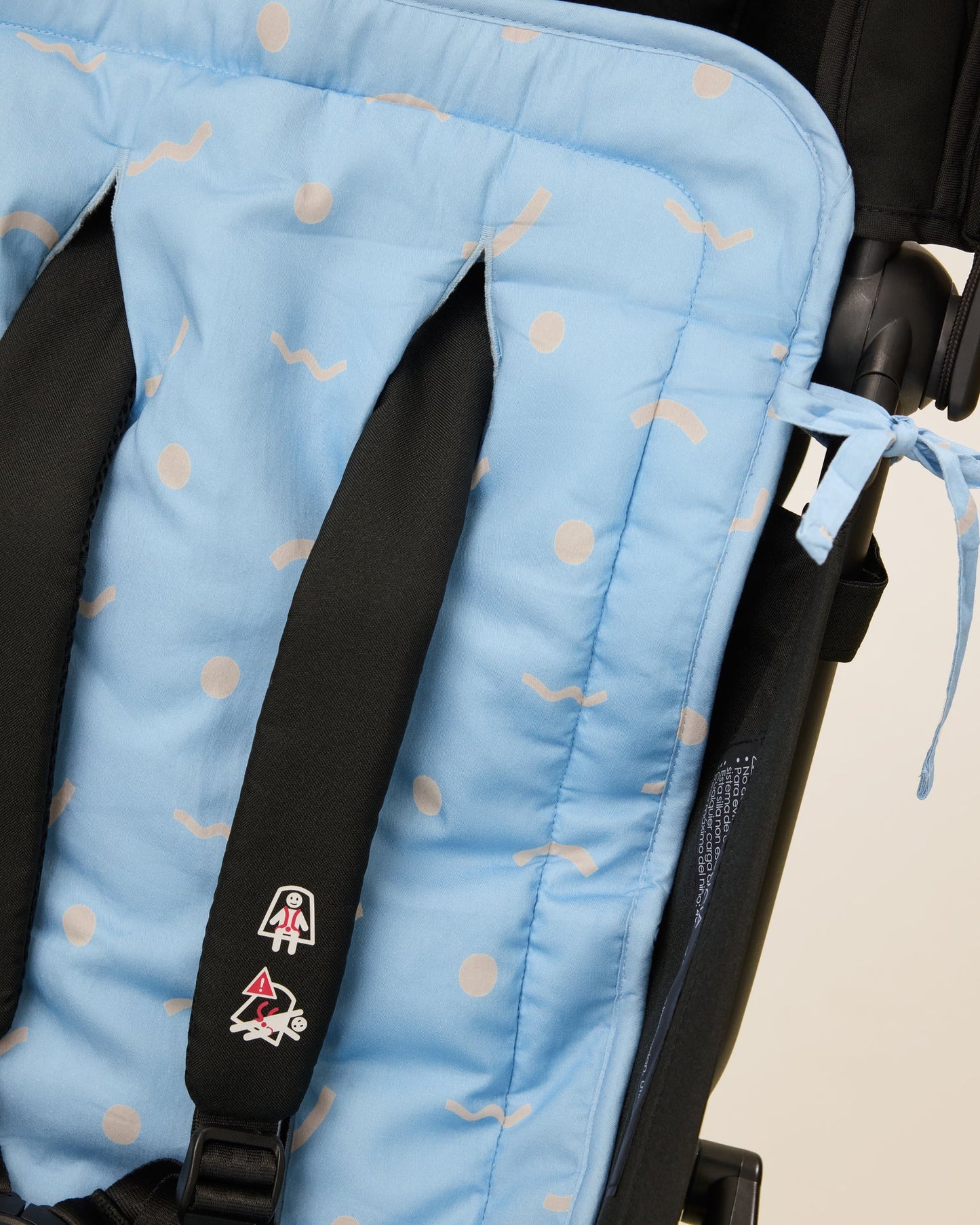 Stroller Party Seat Liner | Sky Squiggles
