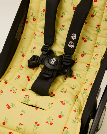 Stroller Party Seat Liner | Sunshine Wildflower