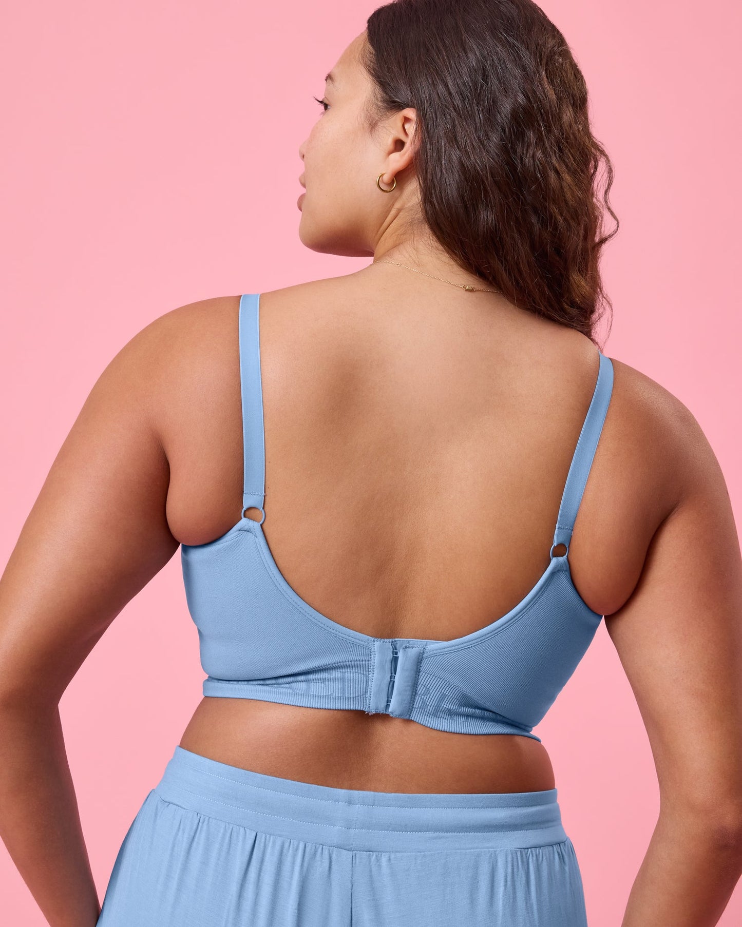 Sublime® Hands-Free Pumping & Nursing Bra | Vintage Blue