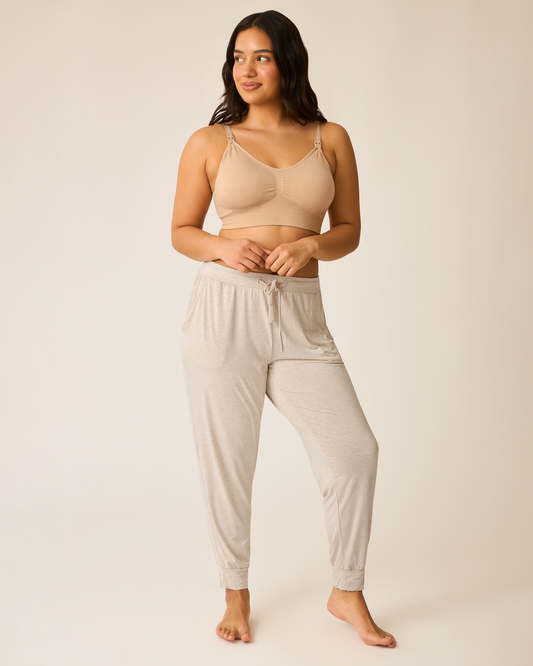 Ultralight Sleep & Lounge Jogger | Oatmeal Heather