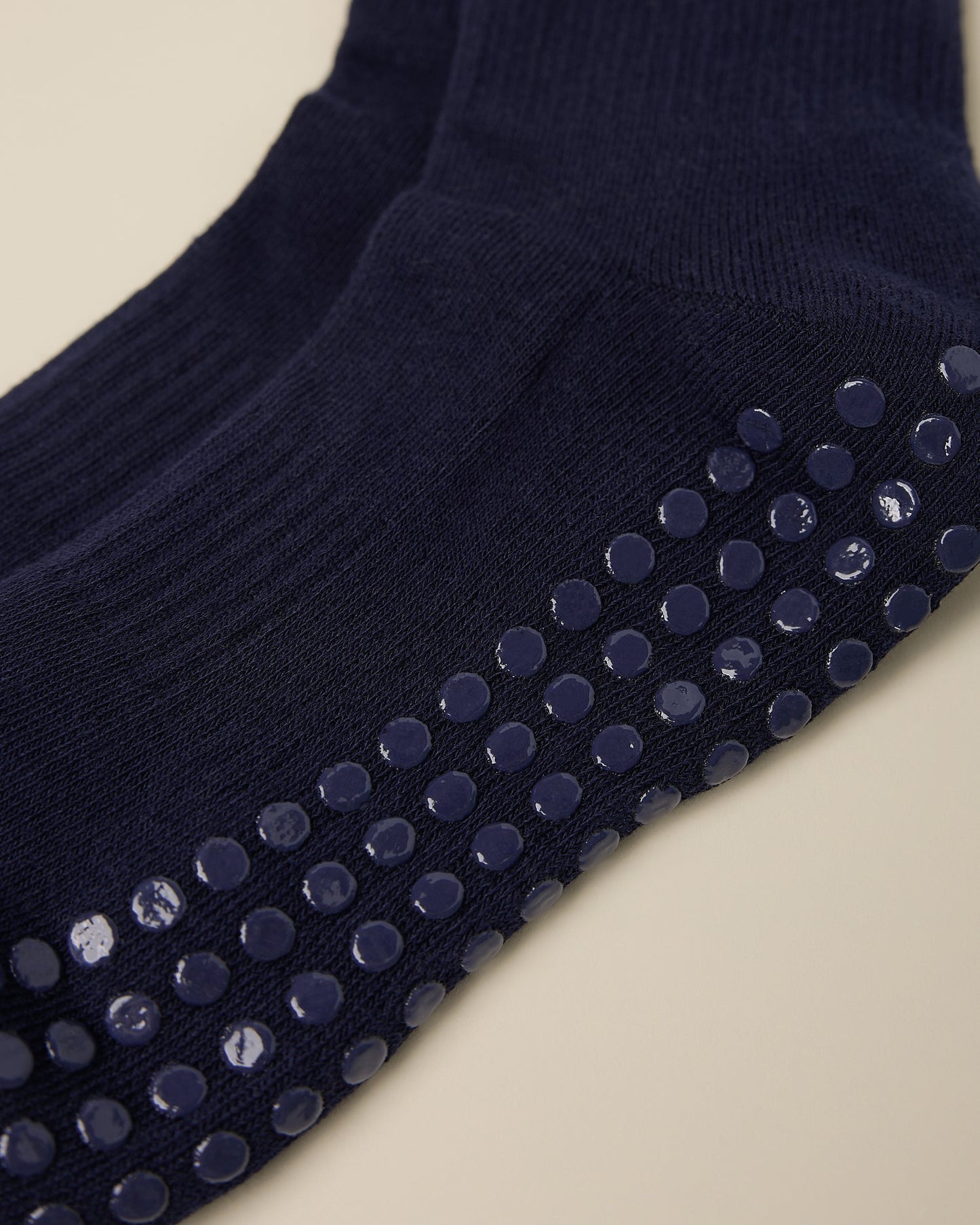 Non-Slip Ruffle Ankle Socks | Navy