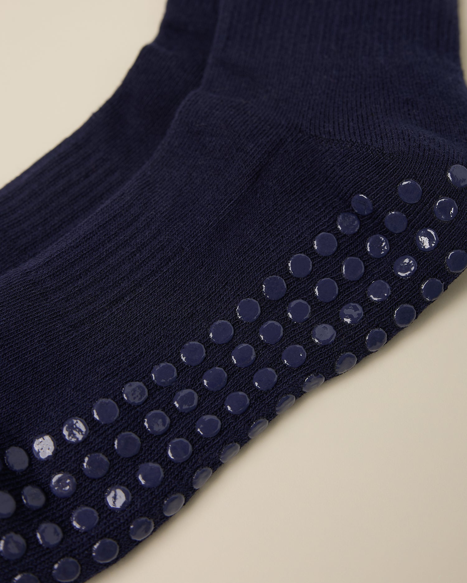Non-Slip Ruffle Ankle Socks | Navy